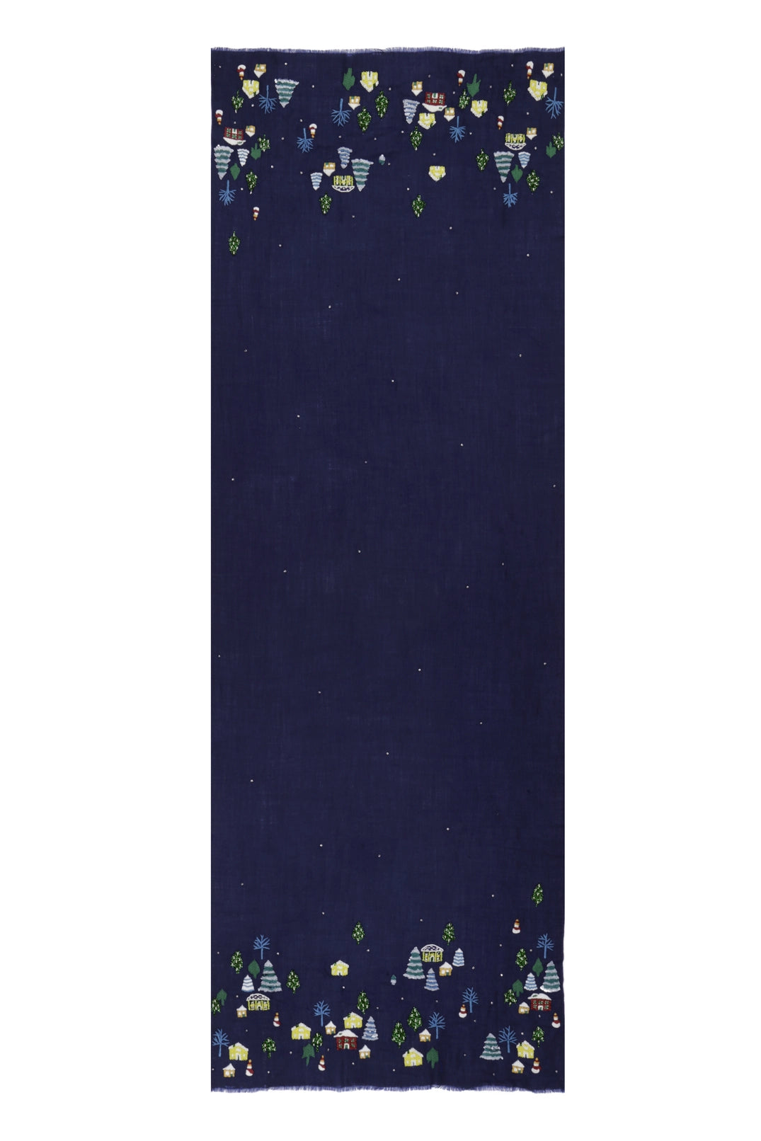 LET IT SNOW | Premium Embroidered Shawl
