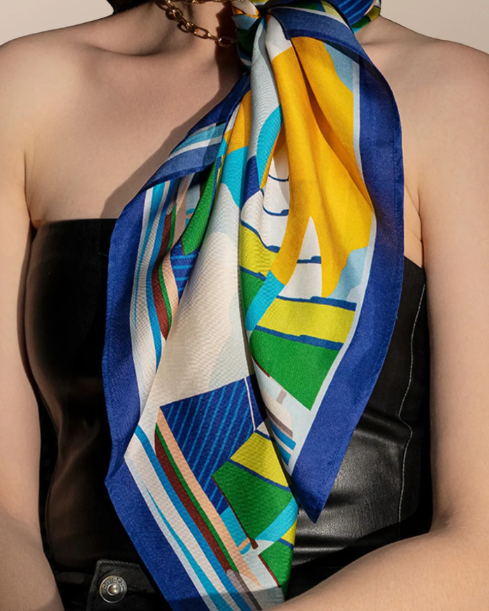 PATHWAY MUSE | Pure Silk Scarf