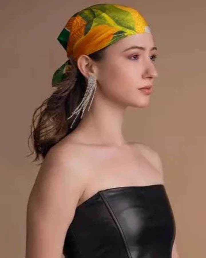 SUNSHINE | Pure Silk Scarf