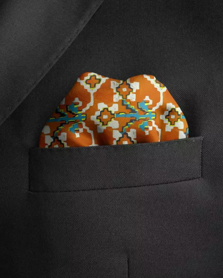 HAC | Men's Silk Pocket Square