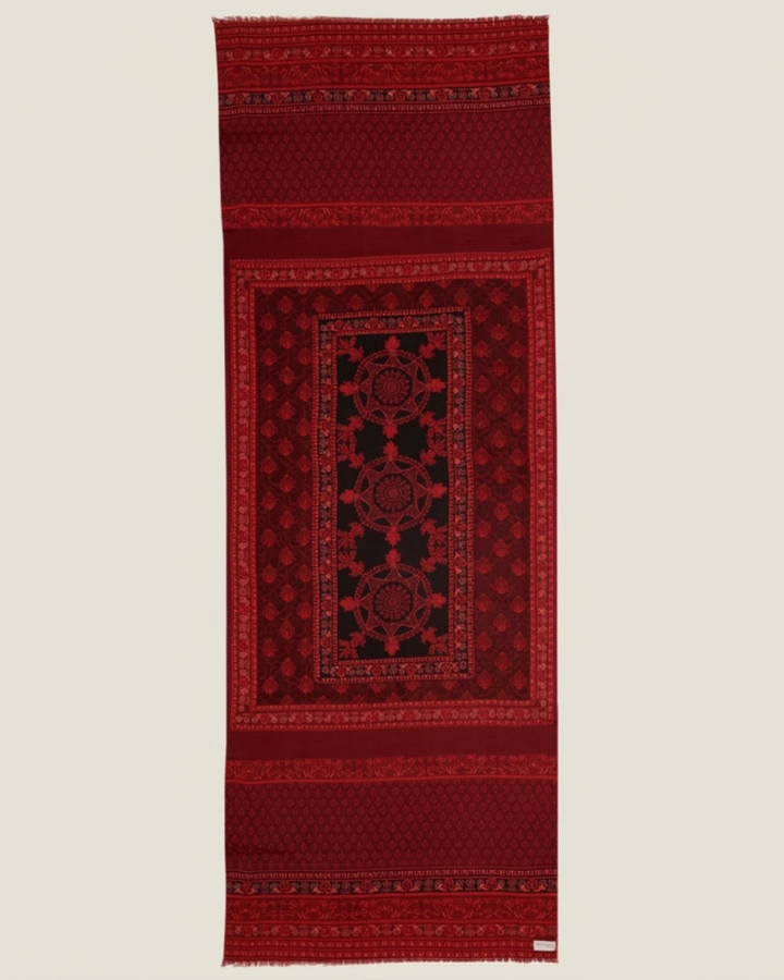 FRESH VELVET | Merino Wool Silk Blend Shawl