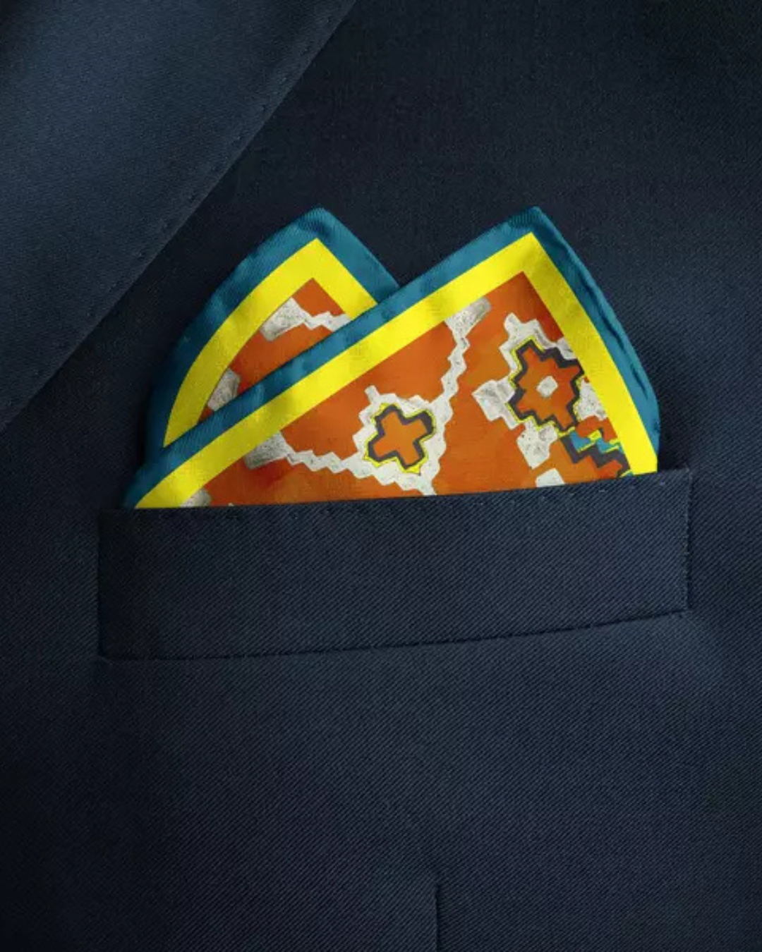 HAC | Men's Silk Pocket Square