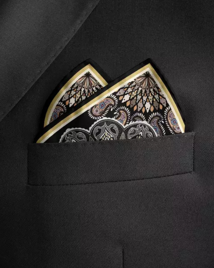 THROUGH THE LENS | Men's Silk Pocket Square