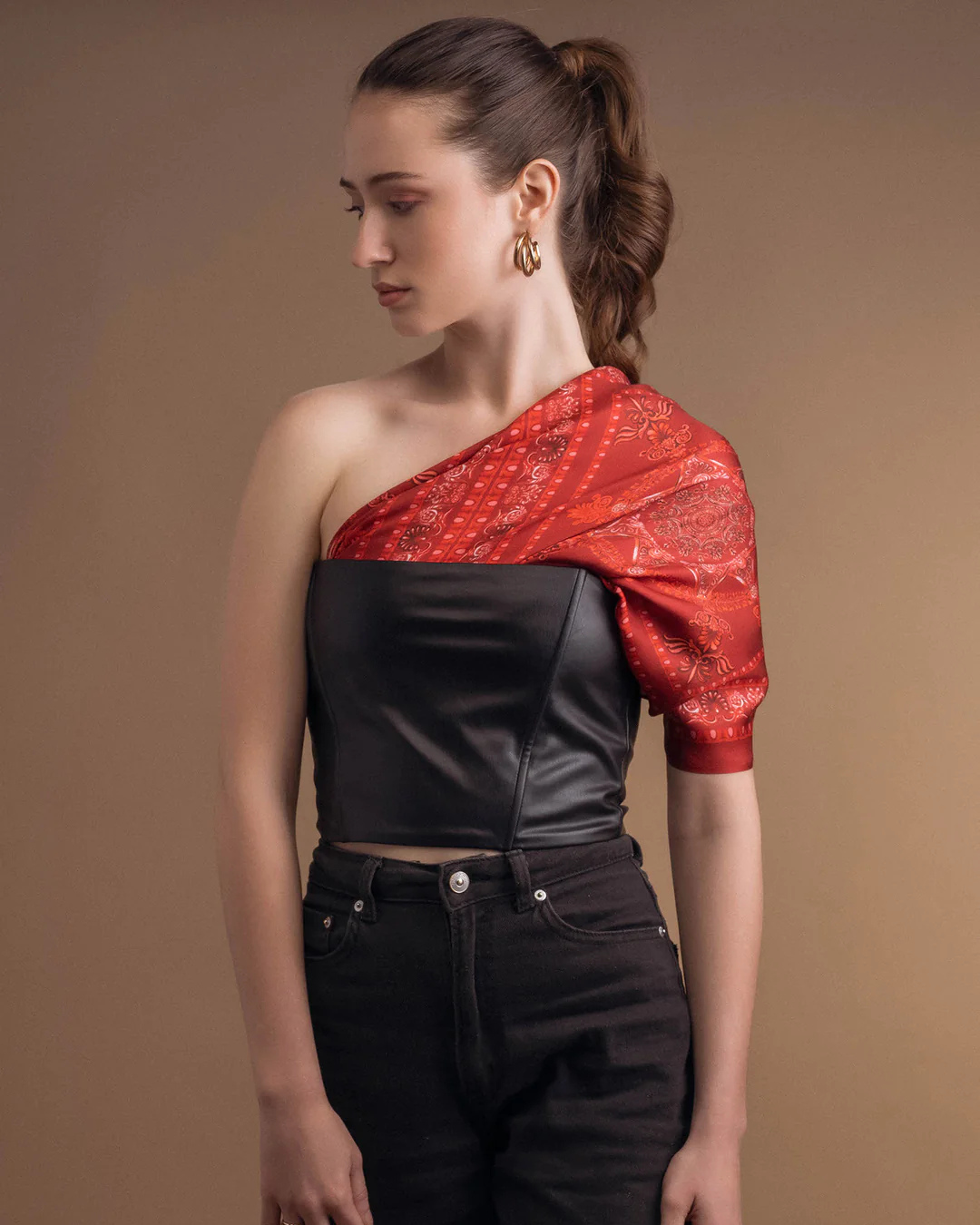 RUDOLPH'S RED | Pure Silk Scarf