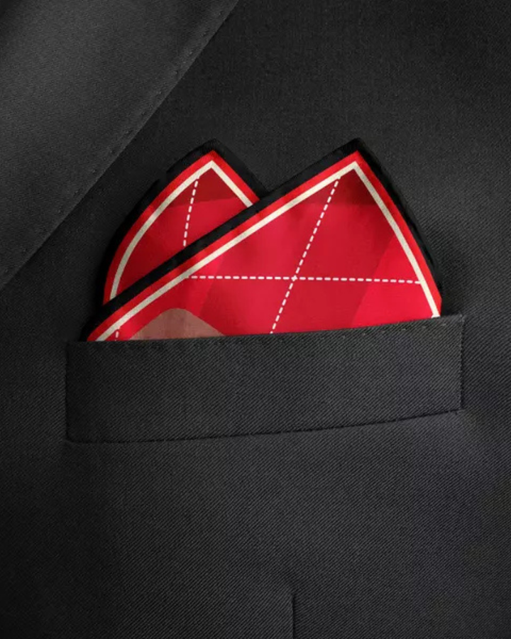 SWEET TOOTH | Men's Silk Pocket Square