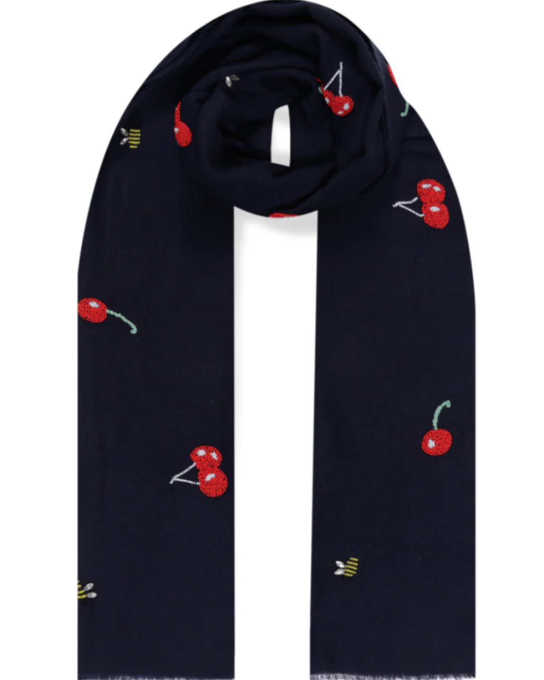 CHERRY PICKED | Premium Embroidered Shawl