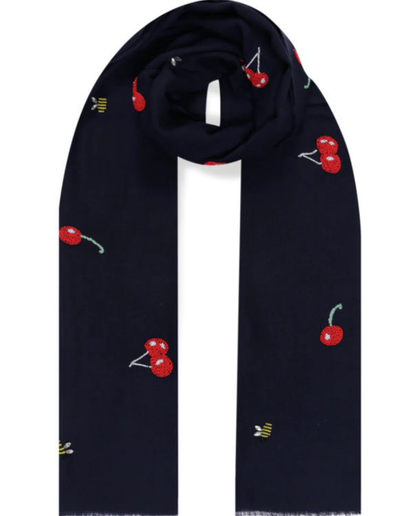 CHERRY PICKED | Premium Embroidered Shawl