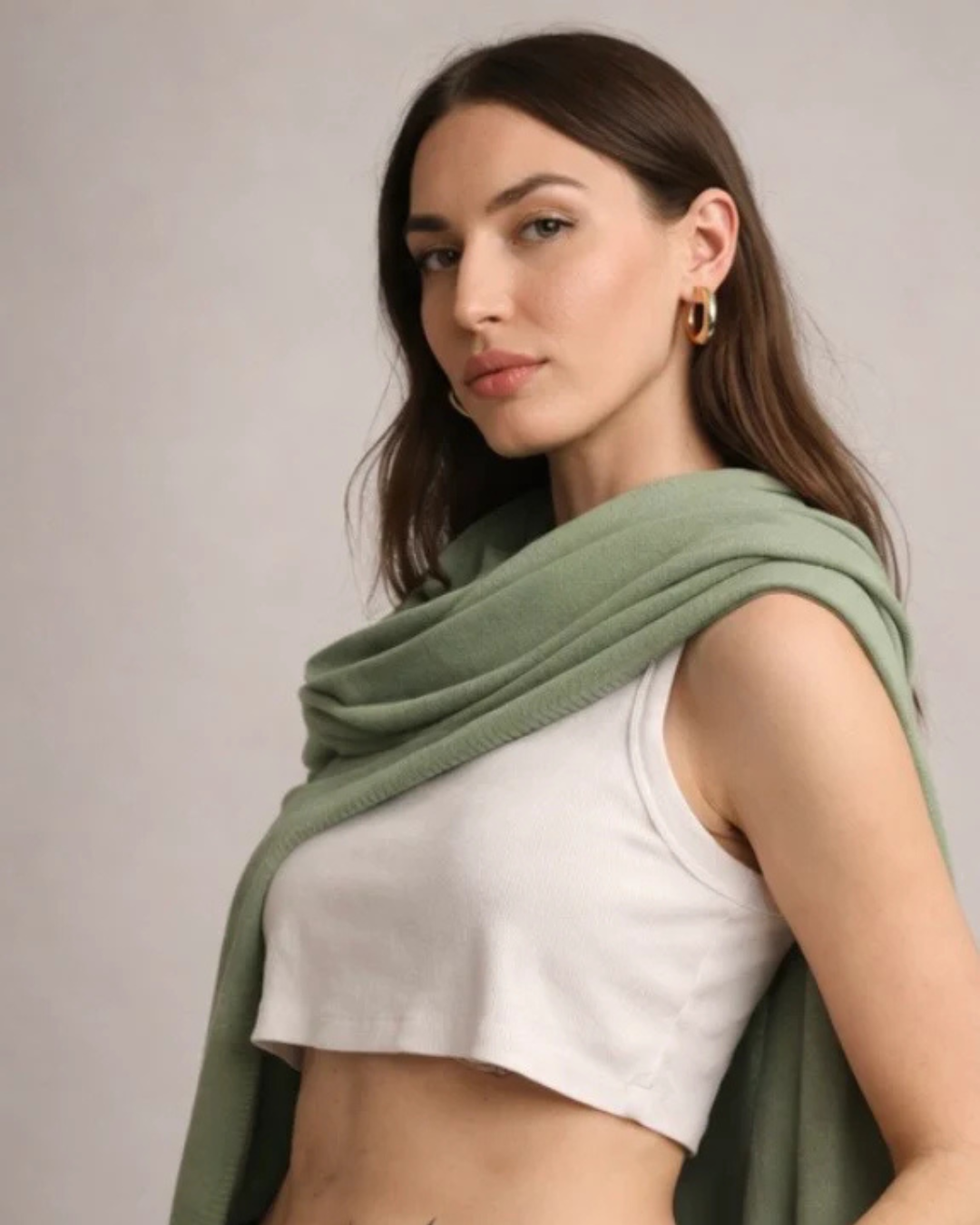 GREEN BAY | Cotton Travel Wrap