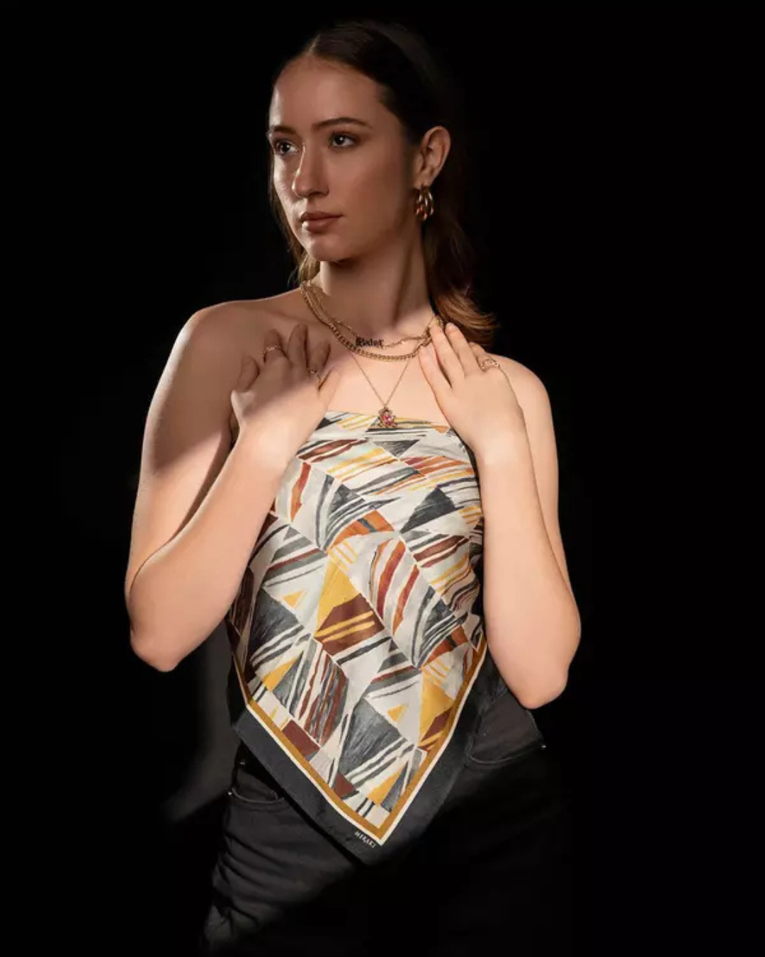 FADE AWAY | Pure Silk Scarf