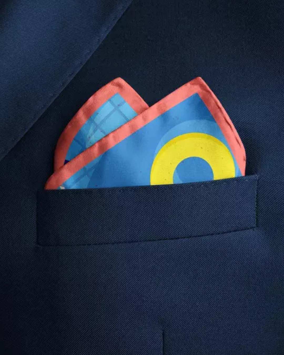BY THE POOL | Men's Silk Pocket Square