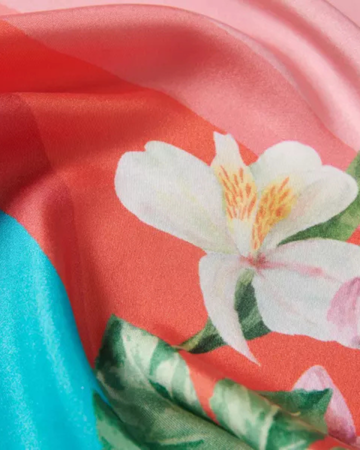 GLOW LIKE MOONLIGHT | Pure Silk Scarf