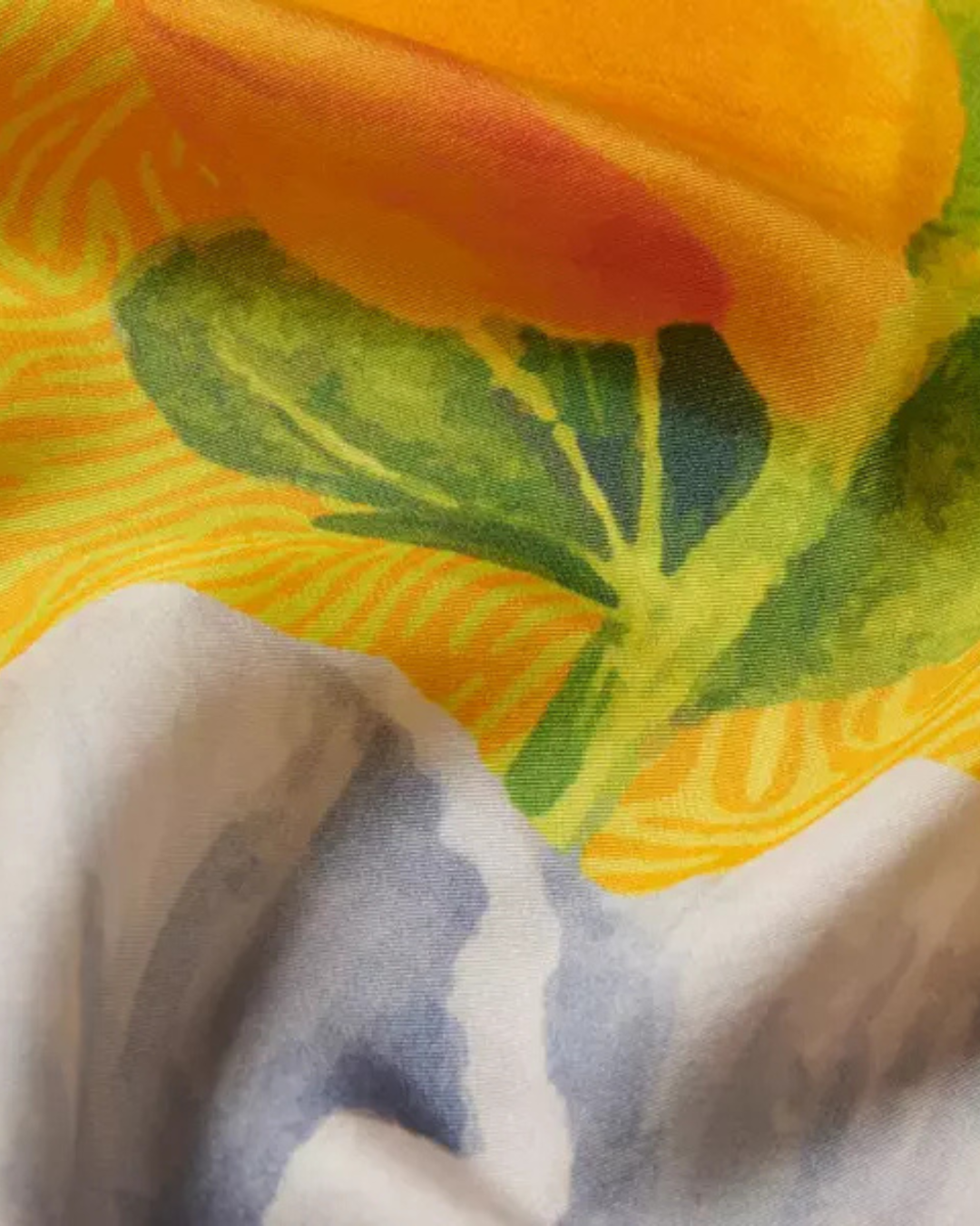 SUNSHINE | Pure Silk Scarf