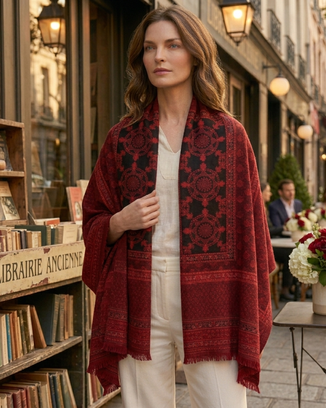 FRESH VELVET | Merino Wool Silk Blend Shawl