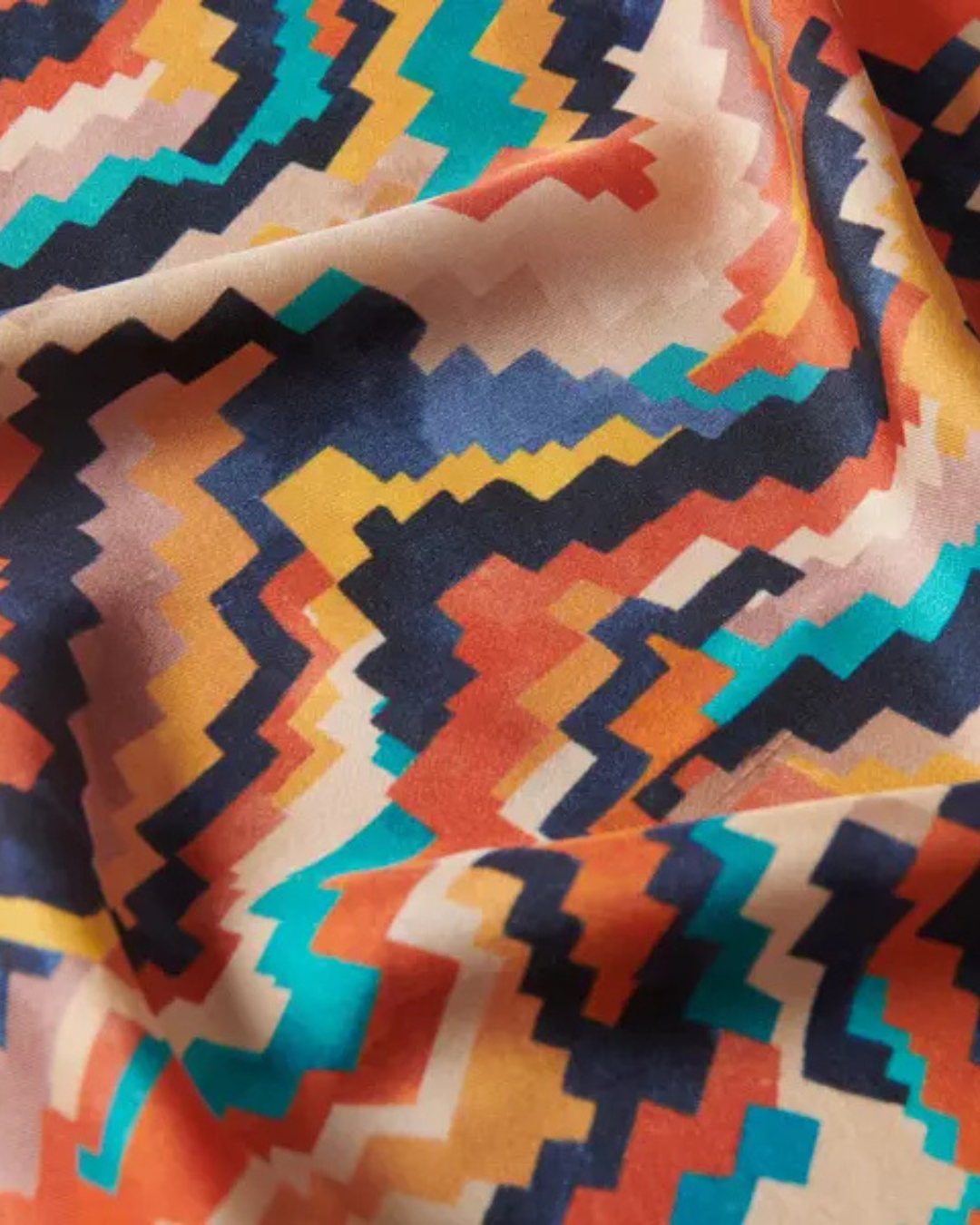 CORRUGATED EDGE | Pure Silk Scarf