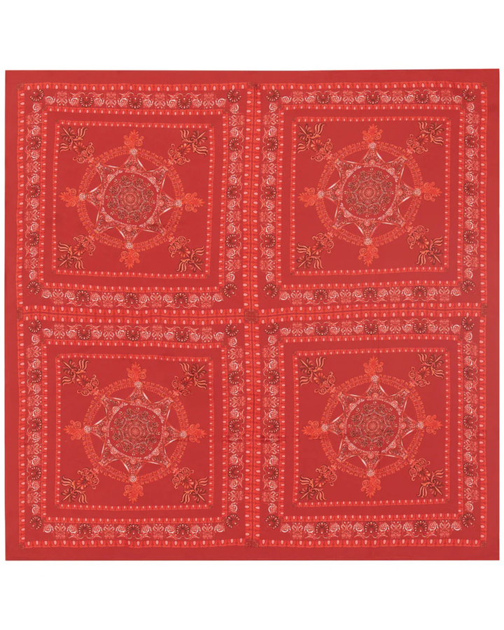 RUDOLPH'S RED | Pure Silk Scarf