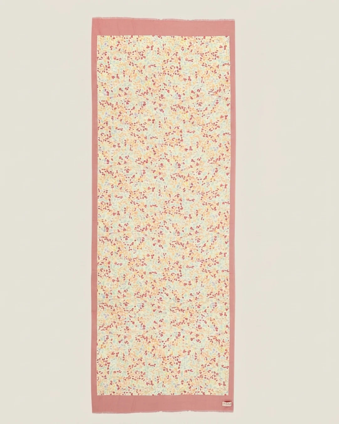 FLOWER BED | Merino Wool Silk Blend Shawl