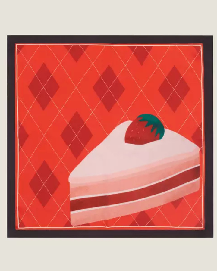 SWEET TOOTH | Men's Silk Pocket Square