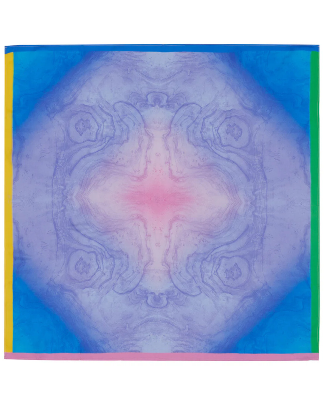 WOODCUT BABUSHKA | Pure Silk Scarf