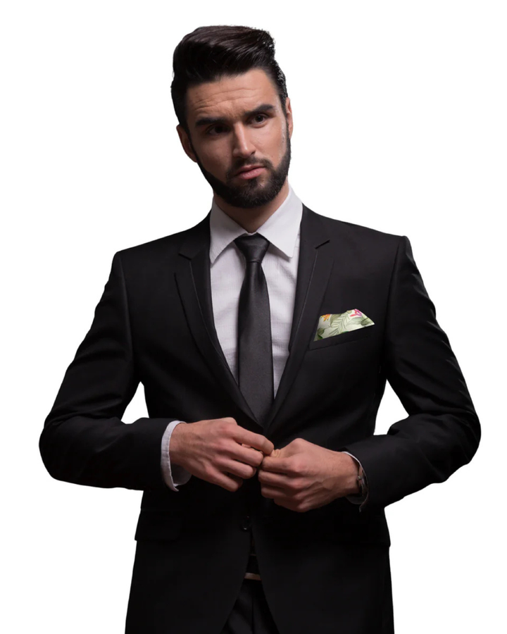 TROPIC PARADISE | Men's Silk Pocket Square