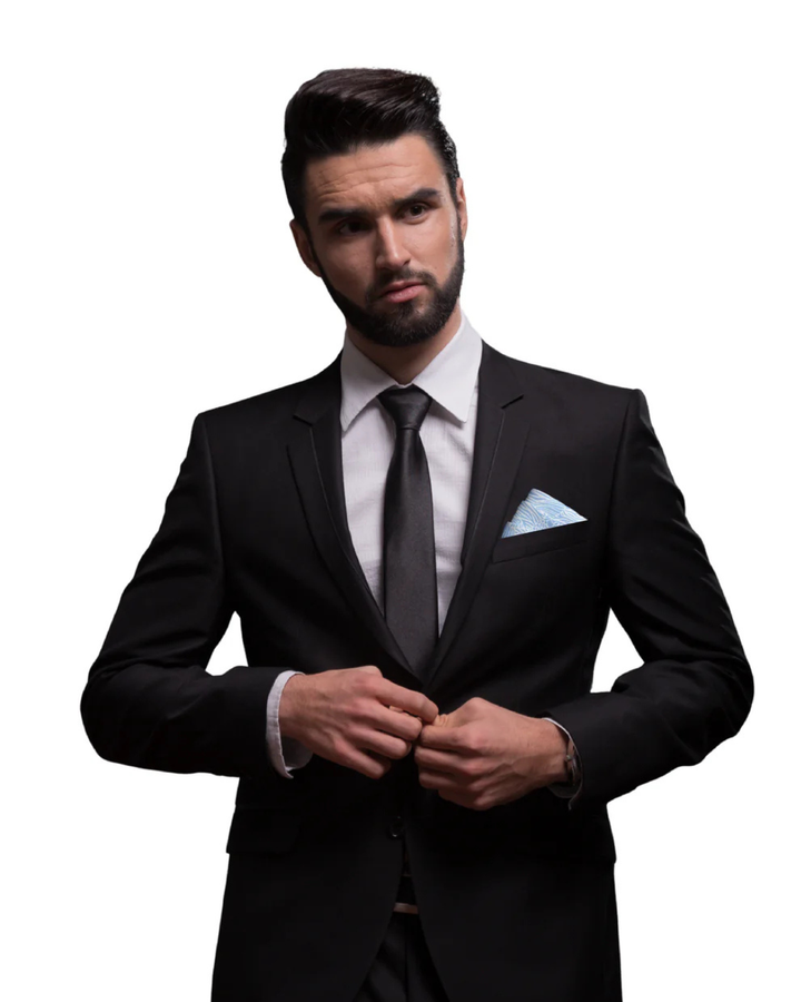 MARINE VESTIGE | Men's Silk Pocket Square