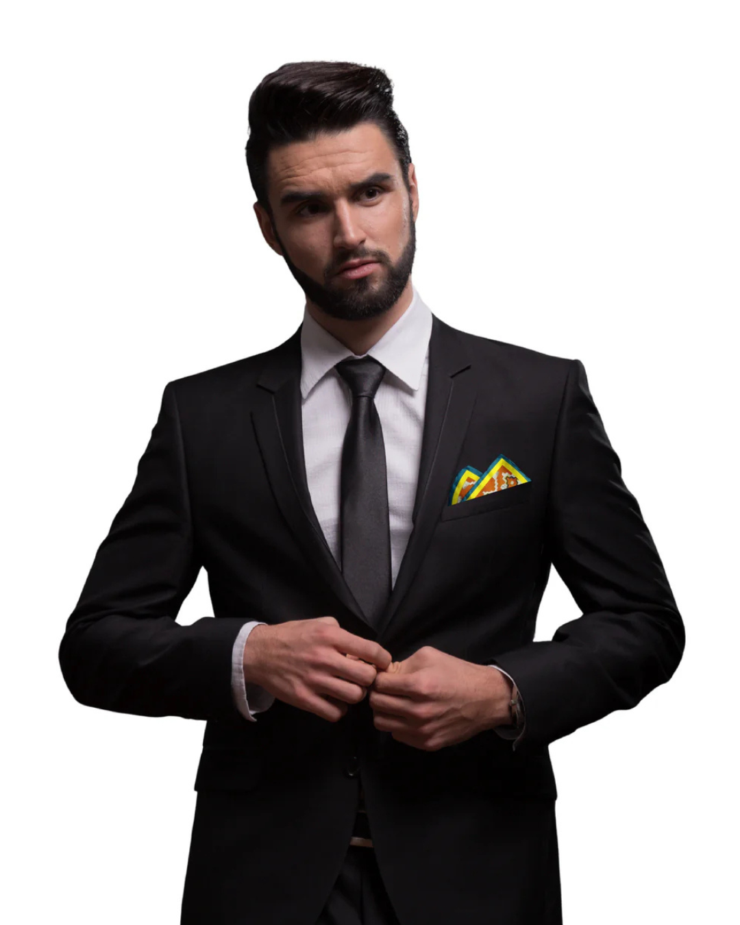 HAC | Men's Silk Pocket Square