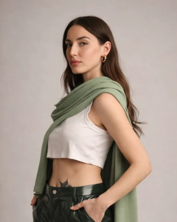GREEN BAY | Cotton Travel Wrap