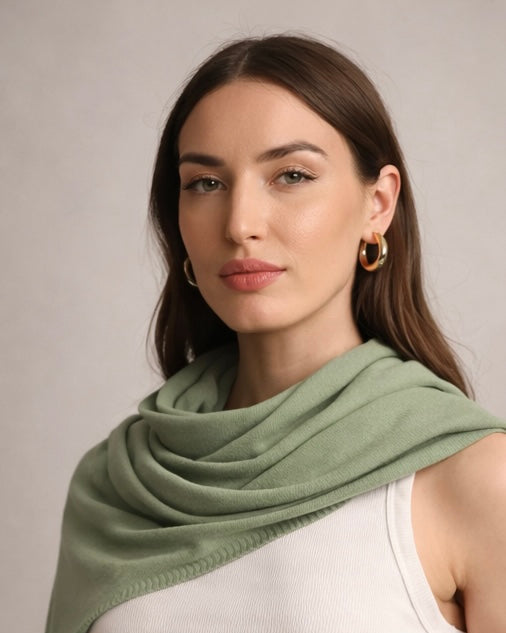 GREEN BAY | Cotton Travel Wrap