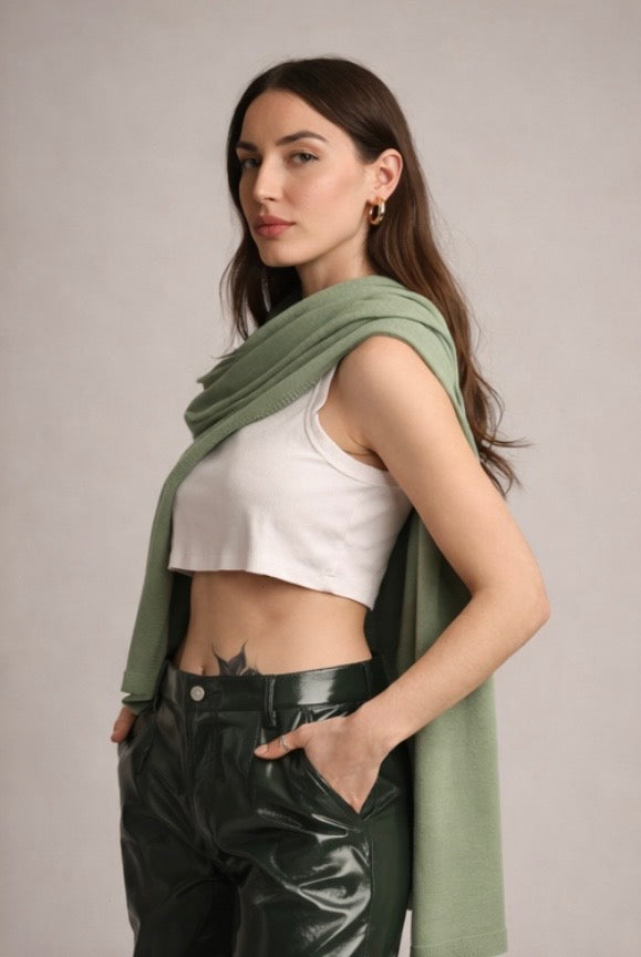 GREEN BAY | Cotton Travel Wrap