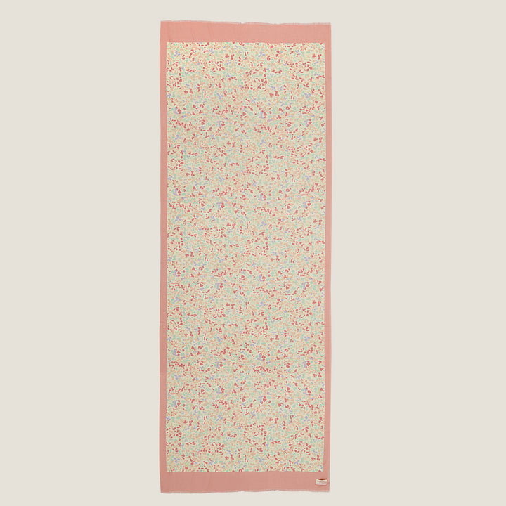 FLOWER BED | Merino Wool Silk Blend Shawl