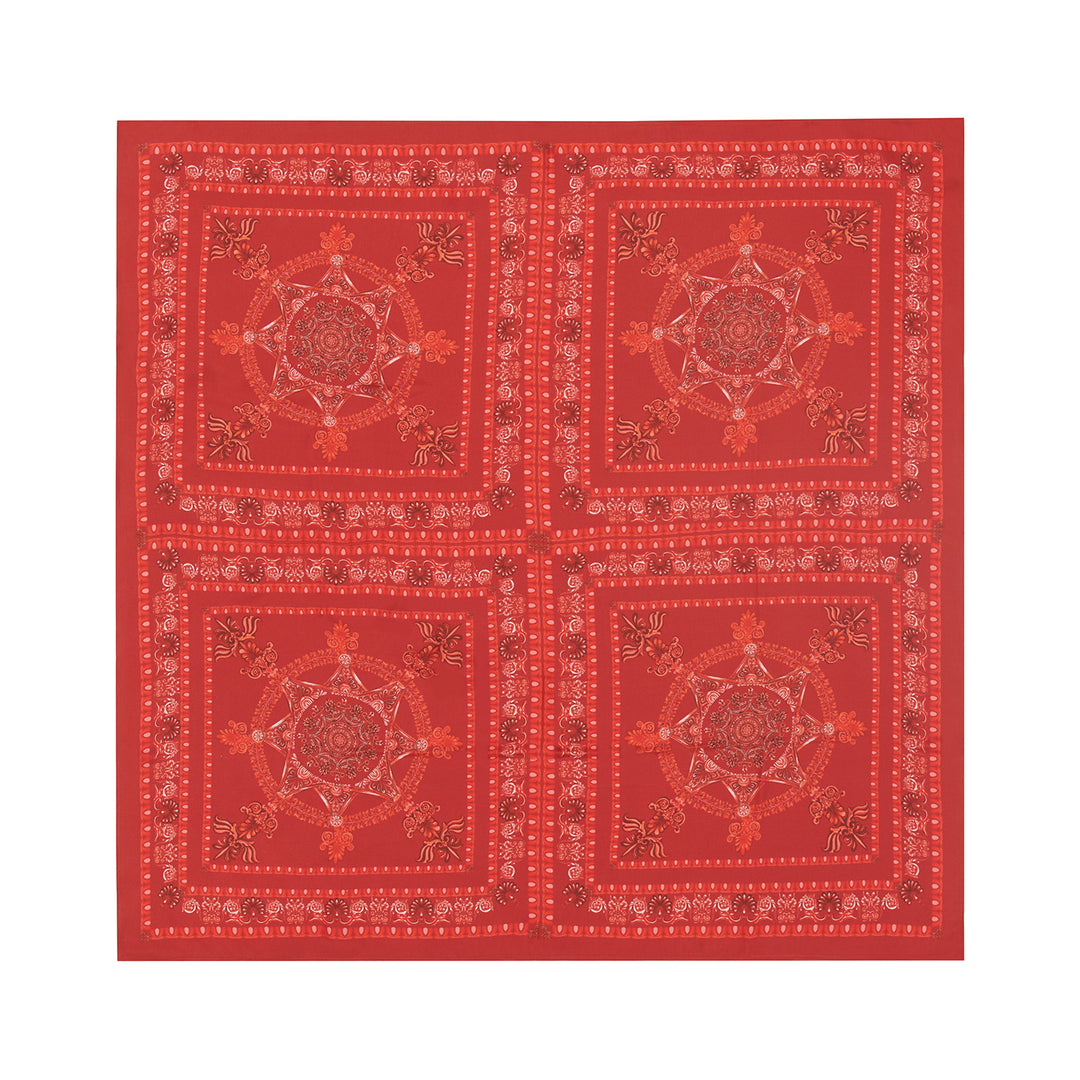 RUDOLPH'S RED | Pure Silk Scarf
