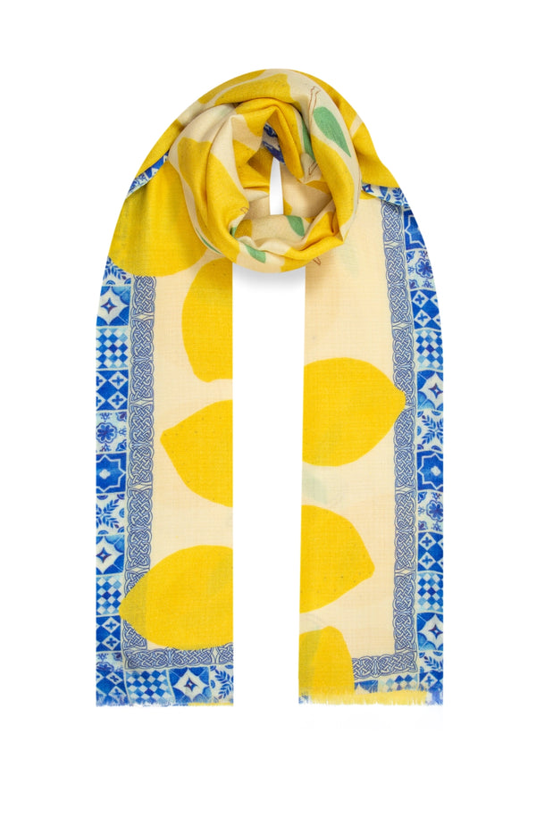 NILDA | Merino Wool Silk Blend Shawl