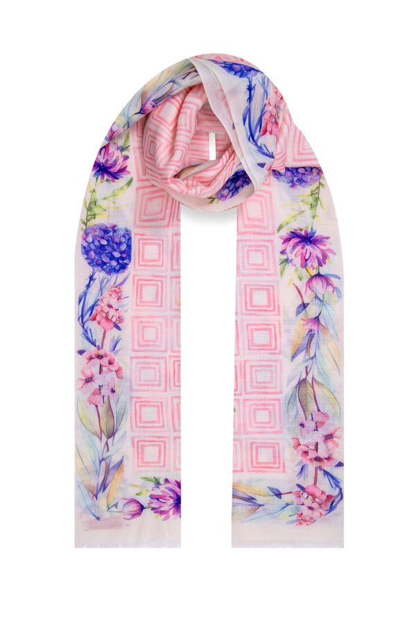 NOEMIA | Merino Wool Silk Blend Shawl