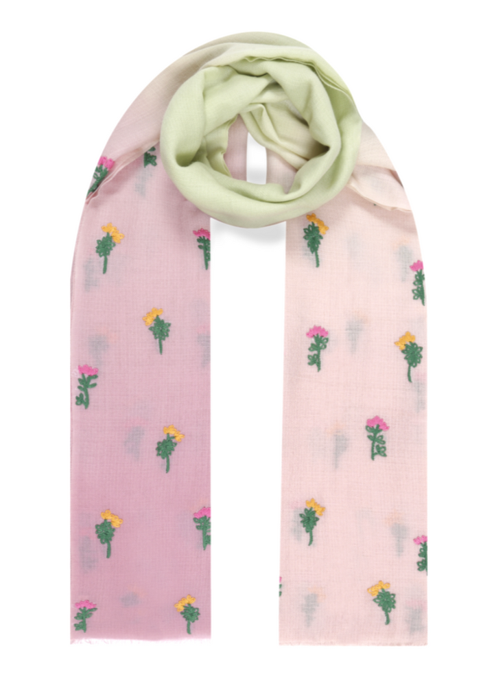 ORIANA | Premium Embroidered Shawl