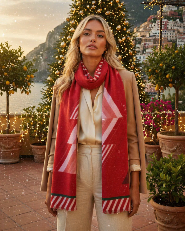 NORTH STAR | Merino Wool Silk Blend Shawl