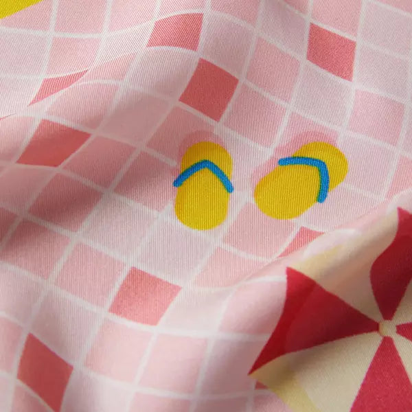 SUNBURNED | Men's Silk Pocket Square