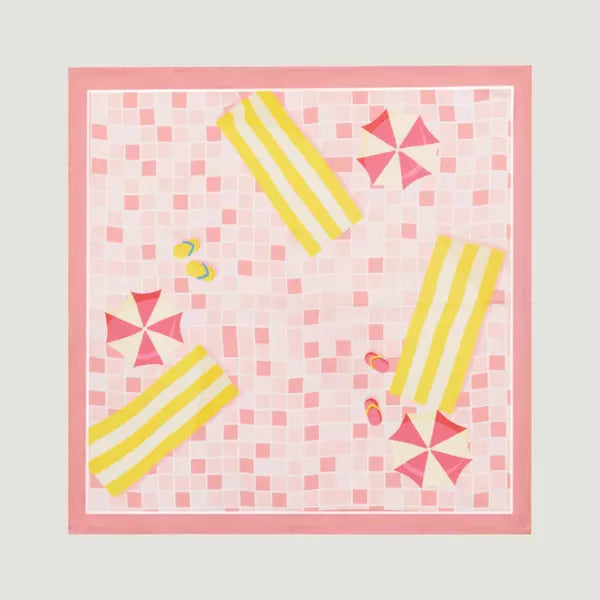 SUNBURNED | Men's Silk Pocket Square