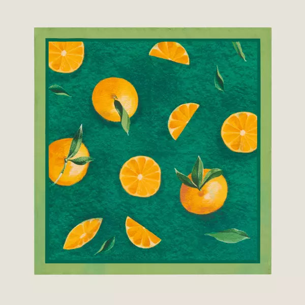 MIMOSA | Pure Silk Scarf