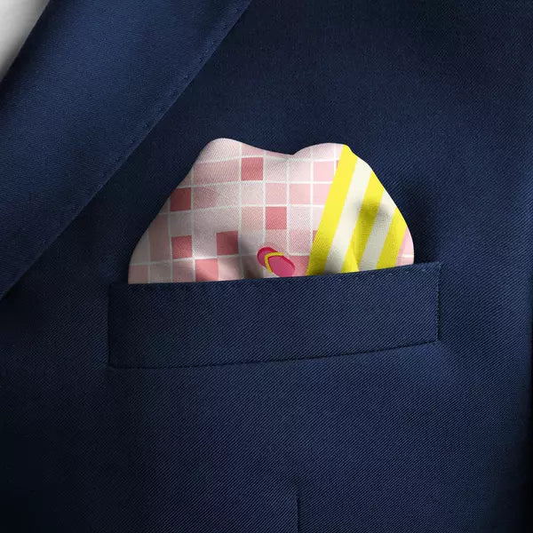 SUNBURNED | Men's Silk Pocket Square